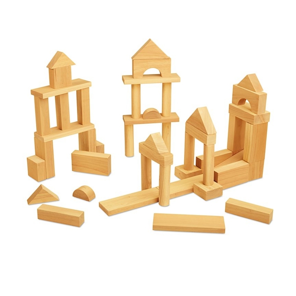Classic Wooden Building Blocks Set